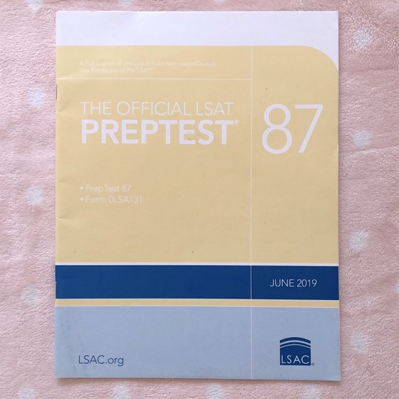 The Official LSAT PrepTest #87 💛 - Picture 1 of 1